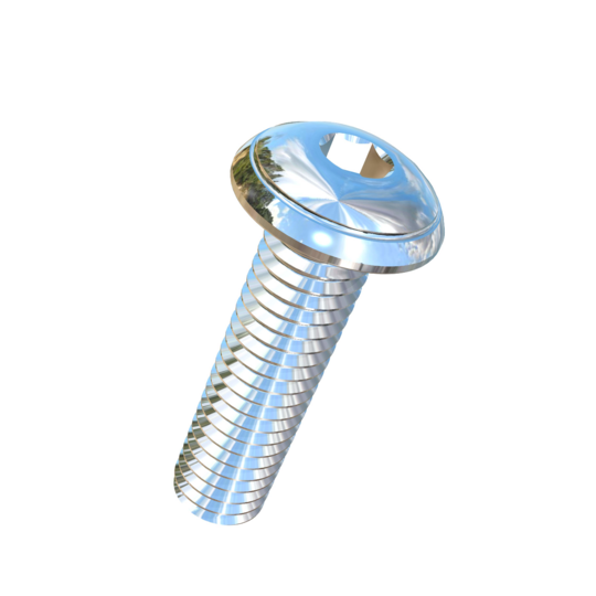 Titanium #8-36 X 5/8 UNF Button Head Socket Drive Allied Titanium Machine Screw